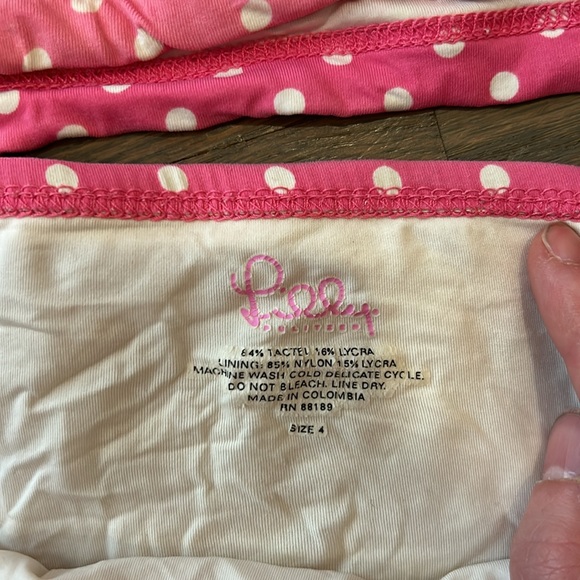 Lilly Pulitzer size 4 tankini - Picture 2 of 4